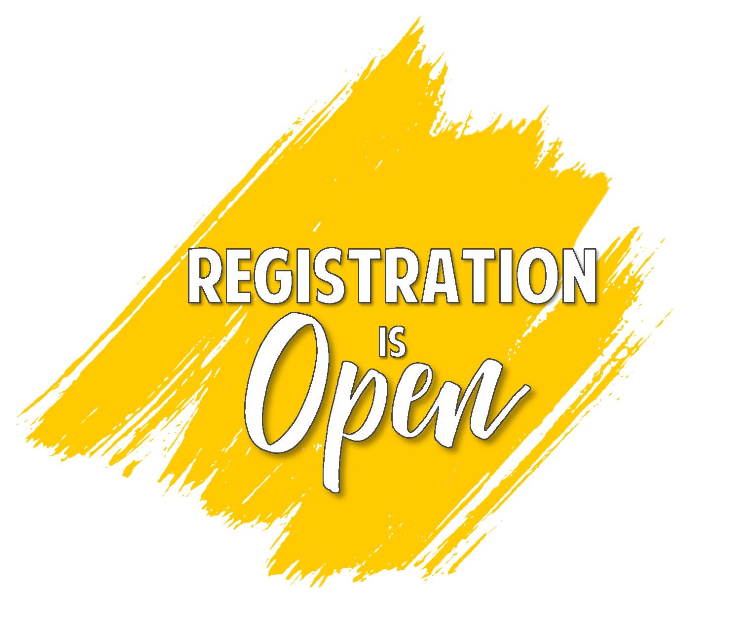 Registration Open