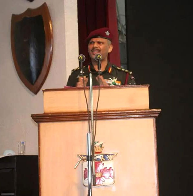 Informative Session conducted by Colonel Bhaskar Tomar 